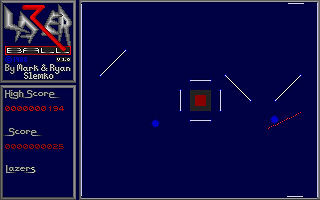 Lazer Ball atari screenshot
